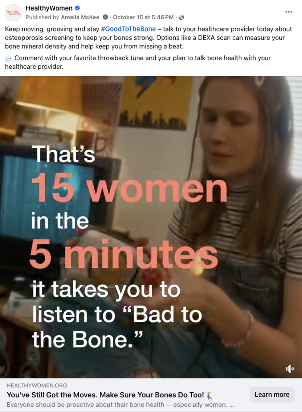 15 women ad