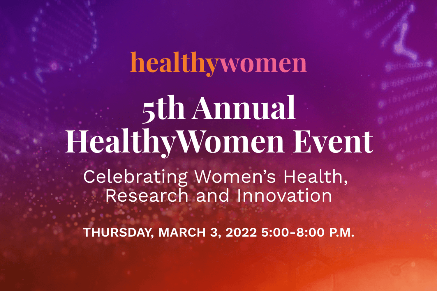 2022 HealthyWomen Annual Event