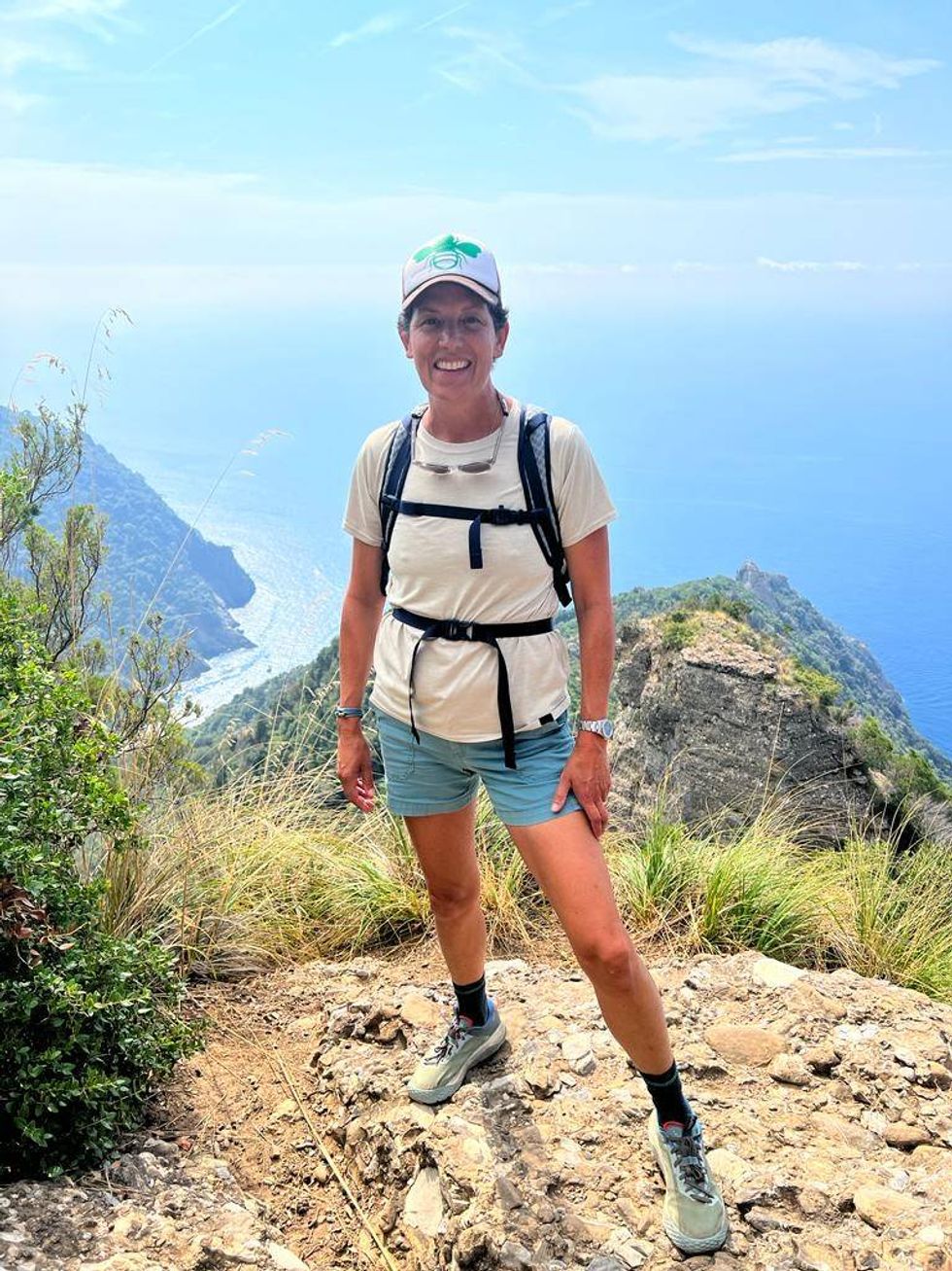 2025, Jen hiking in Italy