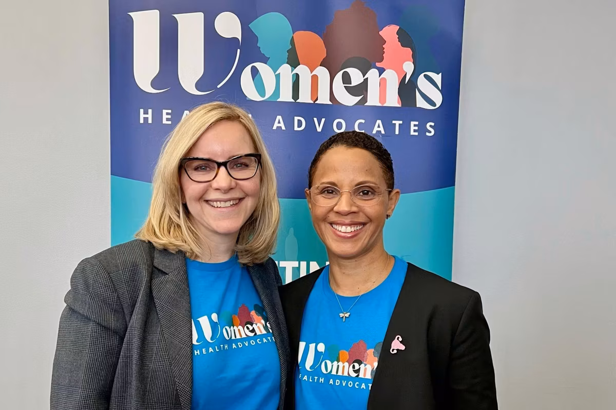 2025, Liz Powell (L) and Elizabeth Garner, M.D. (R)