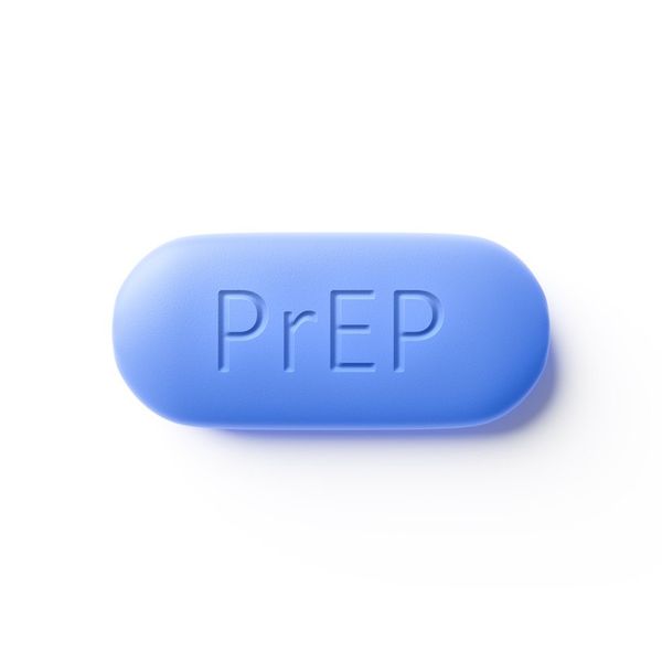 3d illustration of a typical PrEP Pil