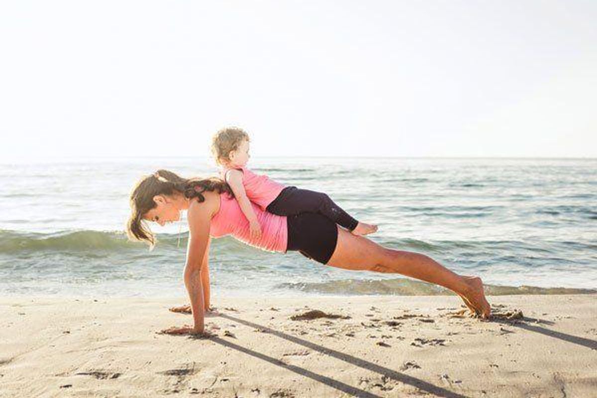 4 Mommy-and-Me Total Body Workouts