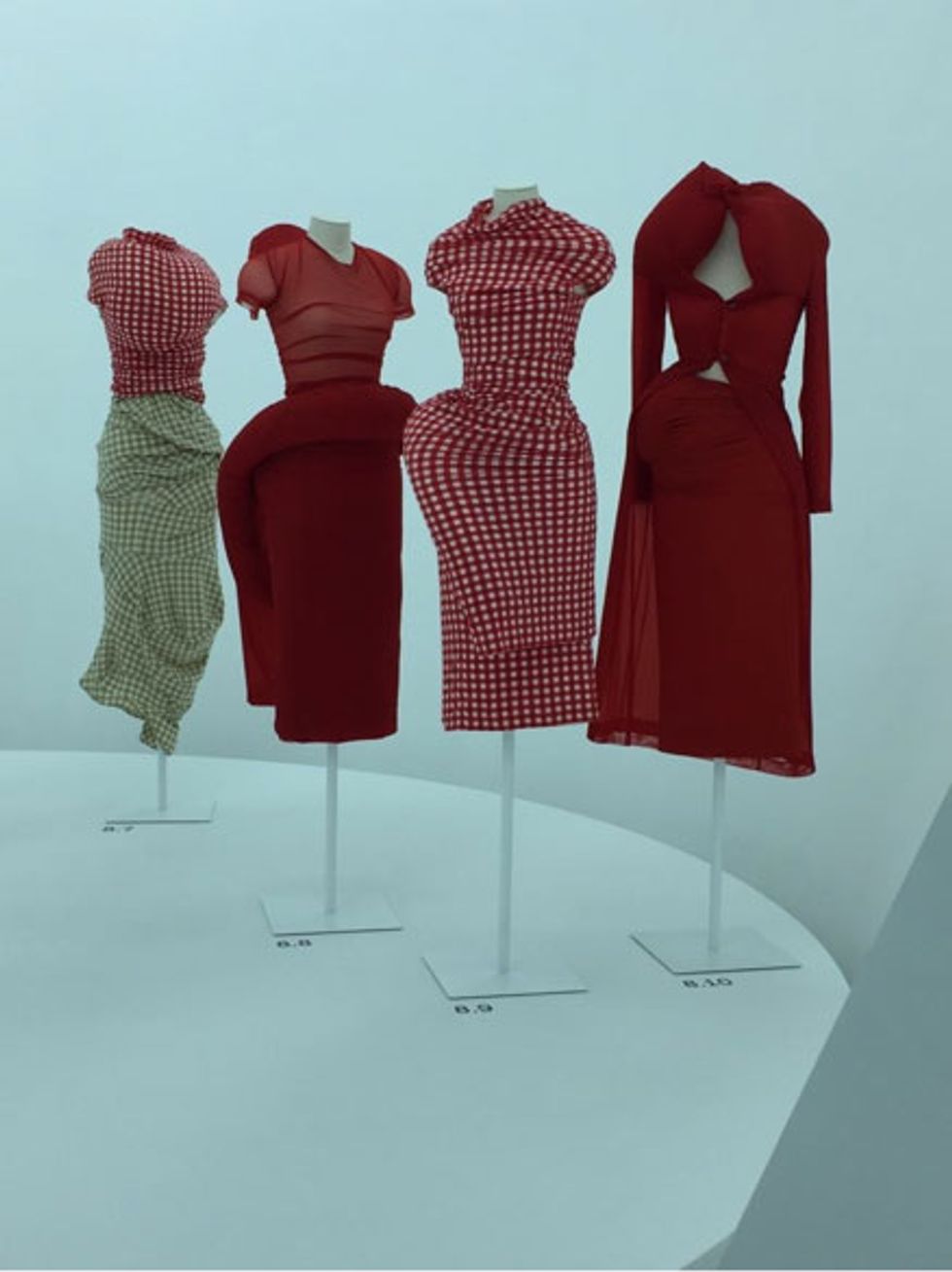 8. Object/Subject: These Body Meets Dress\u2014Dress Meets Body dresses and coats are padded with goose down. Spring/summer 1997.