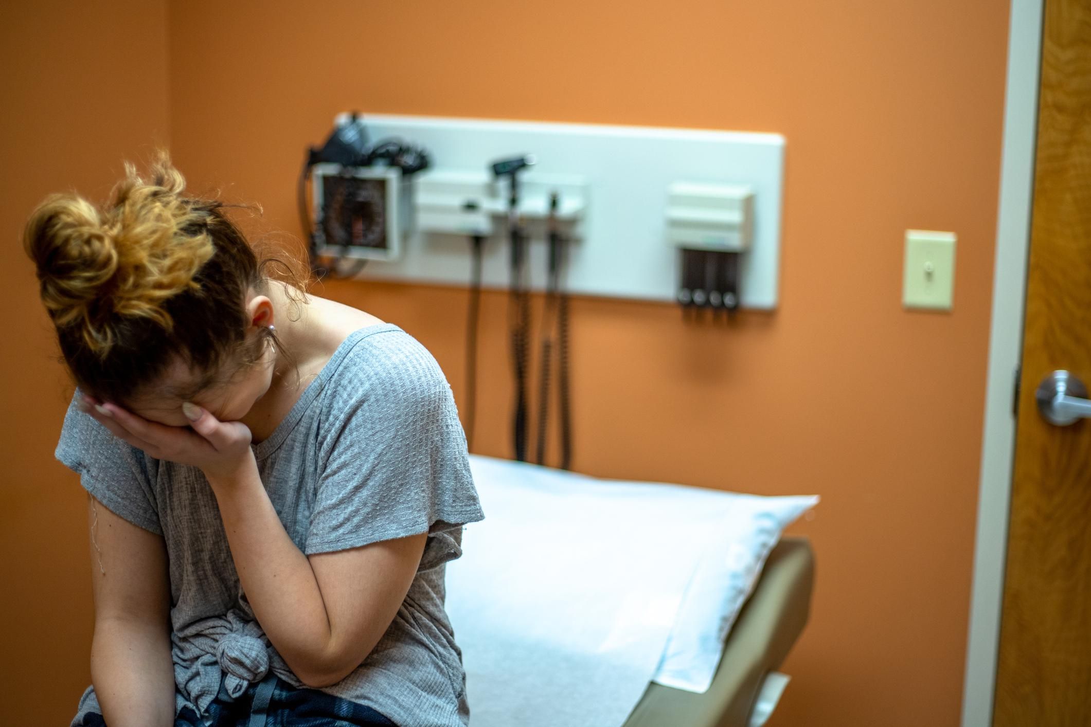 A teenager goes to Urgent Care when she is feeling sick