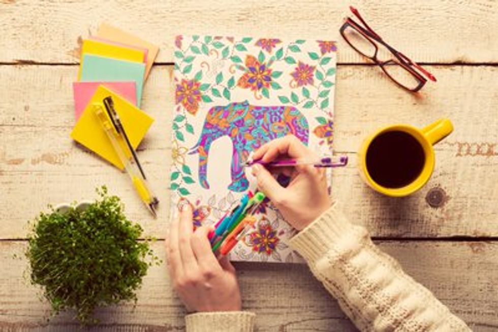 adult coloring