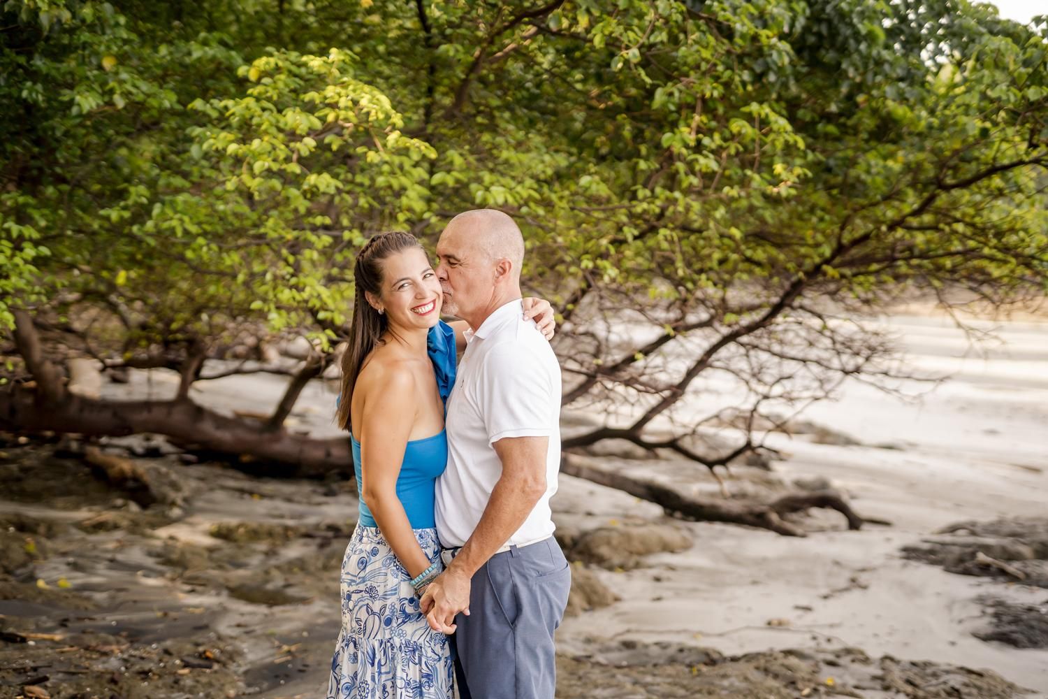 Alexandra and her husband Bill in Costa Rica