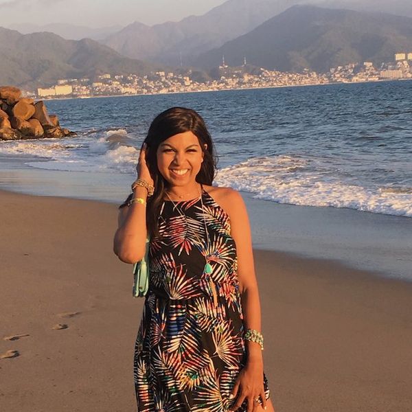 Aliya on the beach