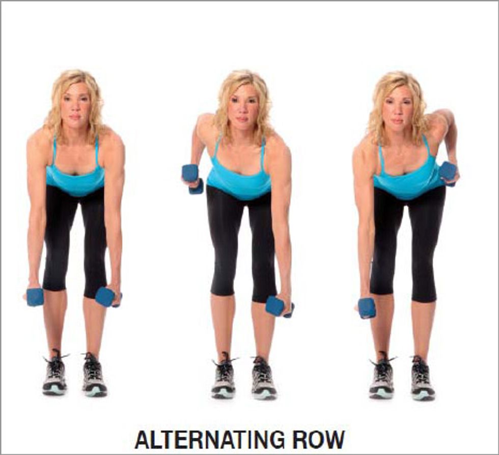 alternating  row