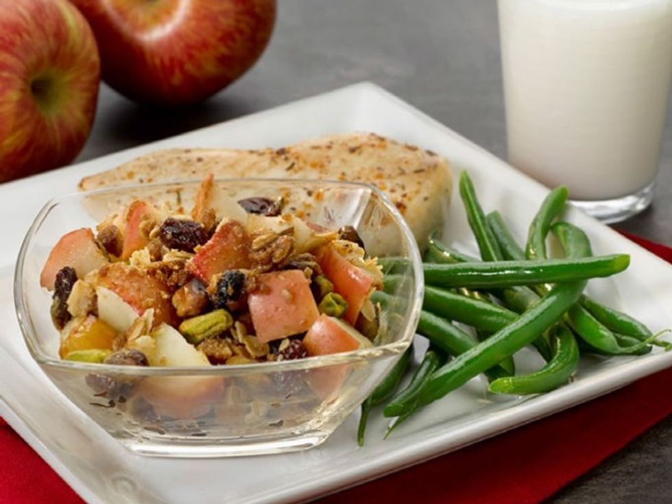 Apple Pistachio Crisp