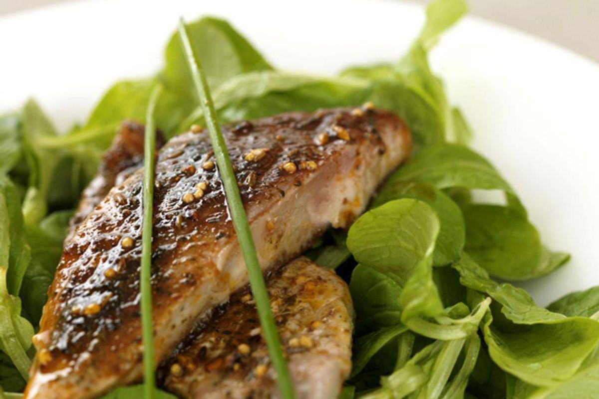 Asian Herb Ahi Tuna