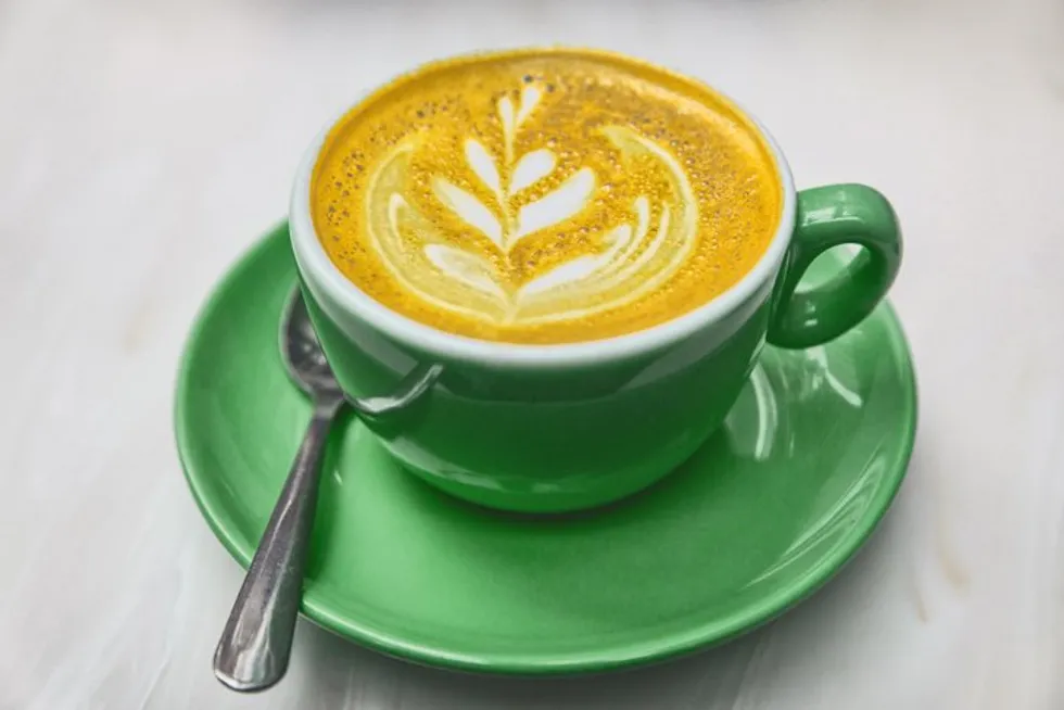 Ayurvedic turmeric latte