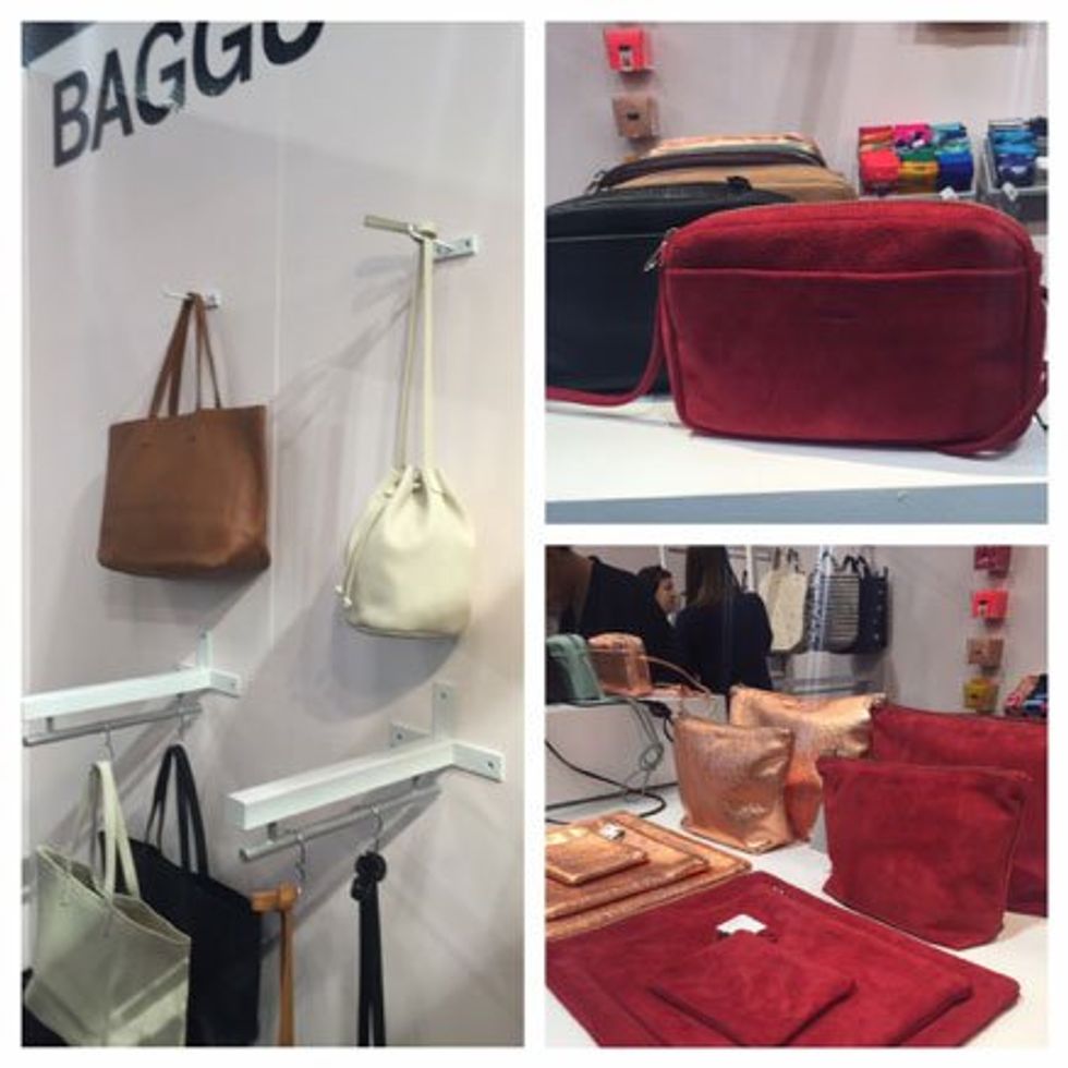 Baggu makes colorful suede and leather accessories.
