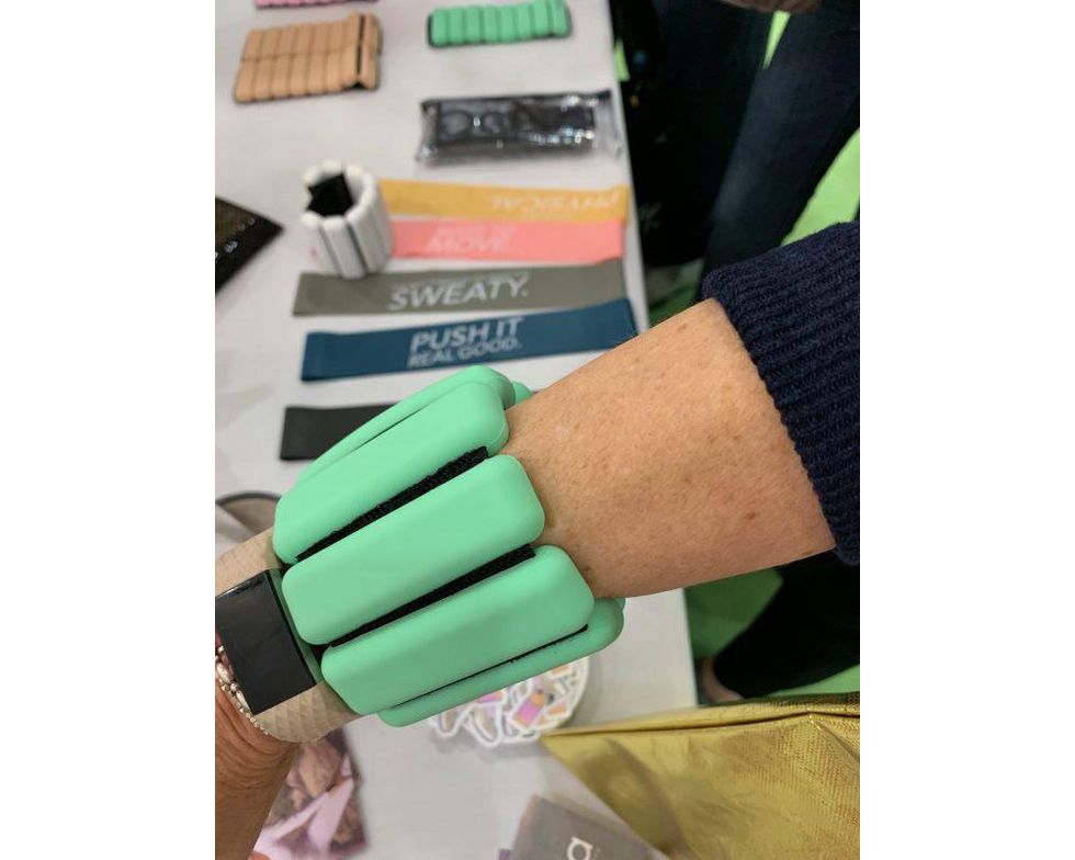 Bala Bangles are weights that look like you are wearing a bracelet.