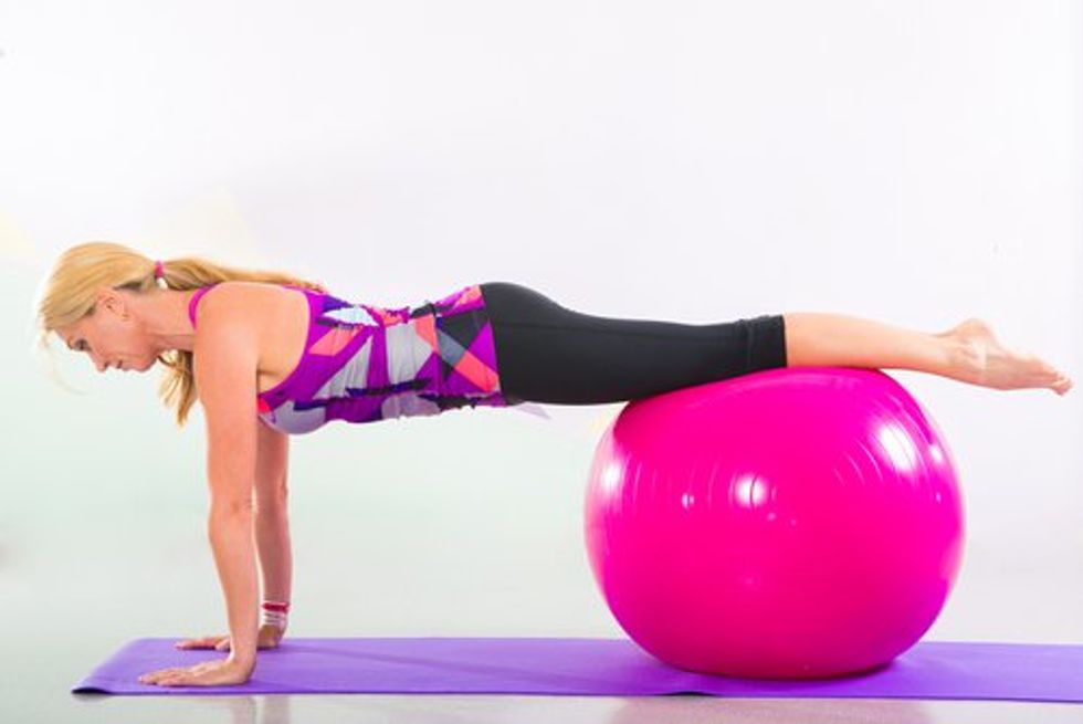 ball plank