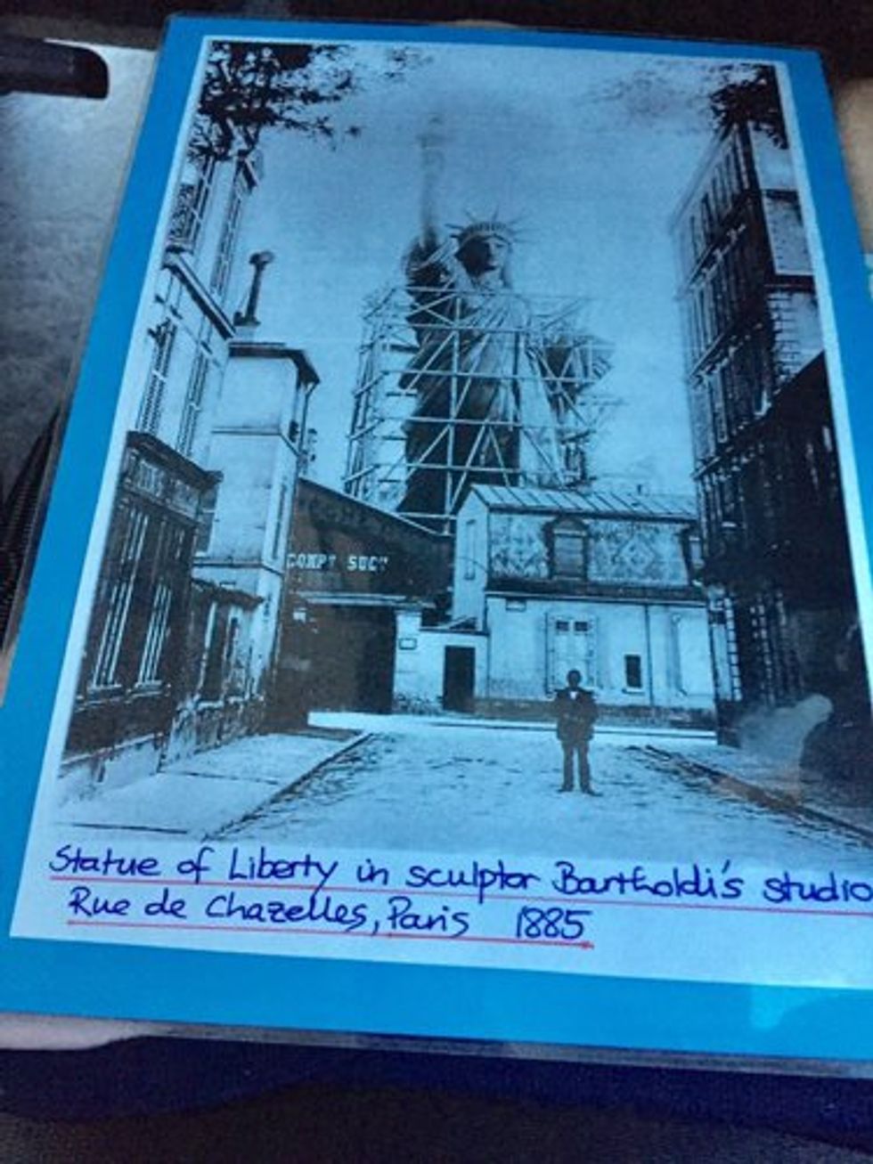 Bartholdi, who was from Colmar, designed the real Statue of Liberty.