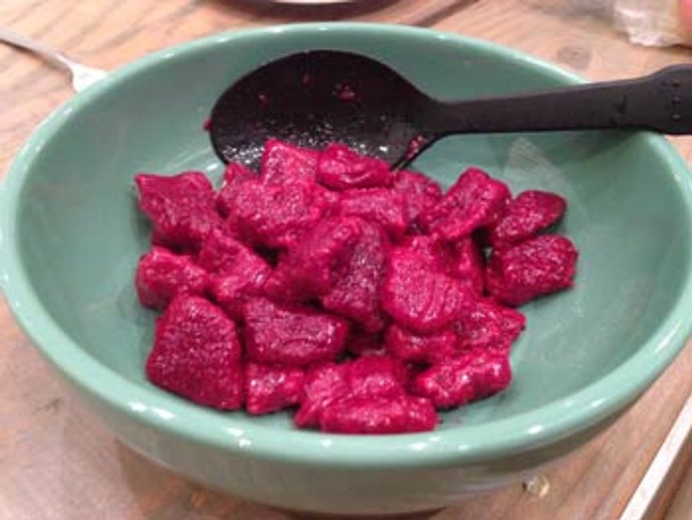 Beautiful Beet Gnocchi