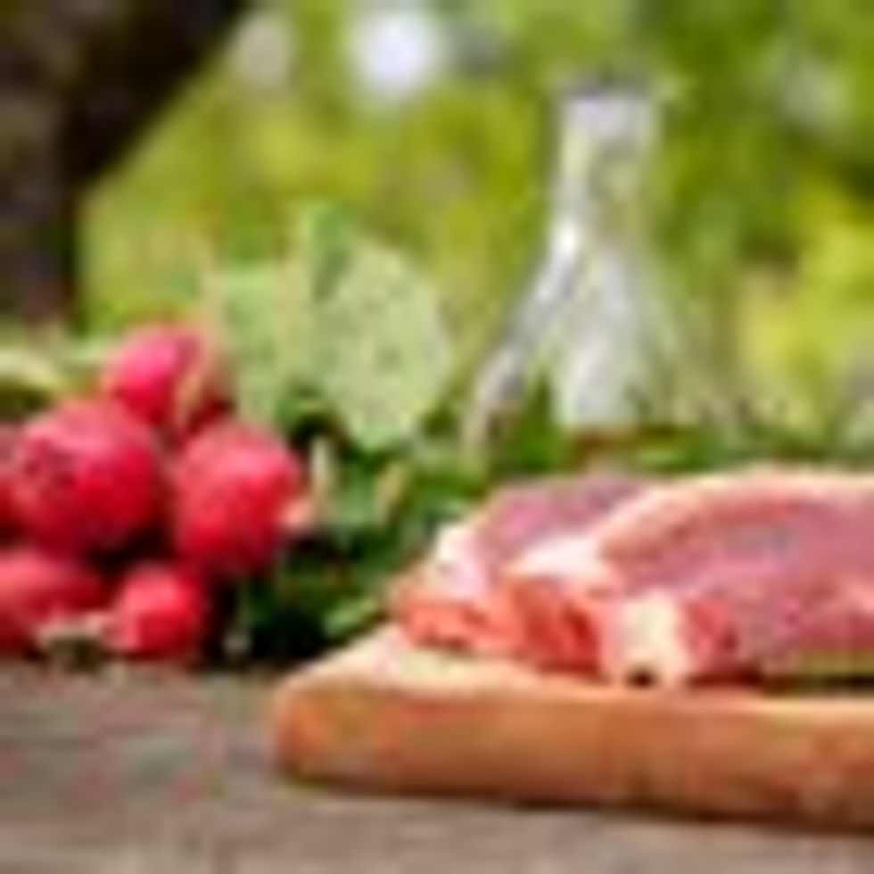 Beef and Mint Salad