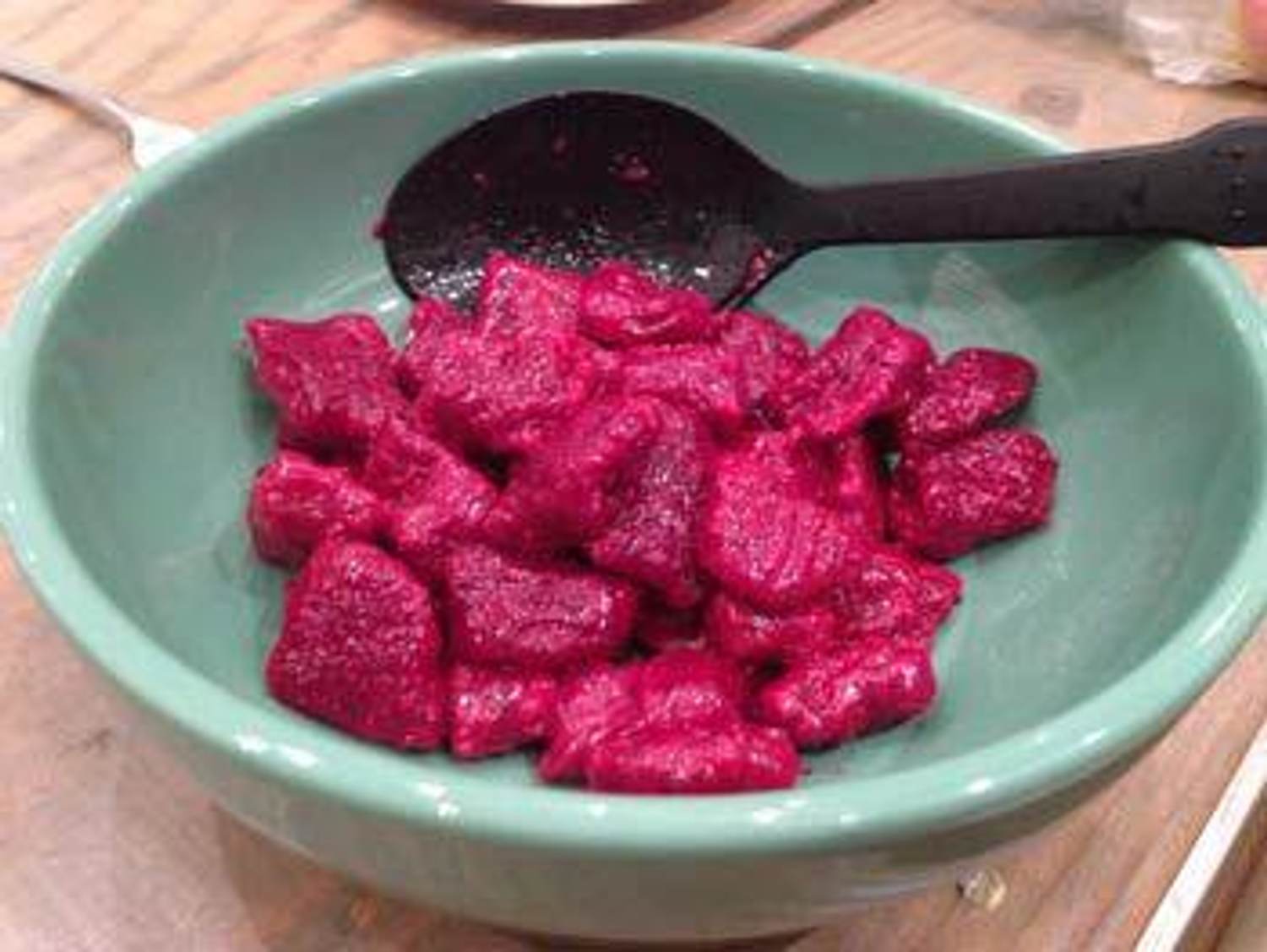 Beautiful Beet Gnocchi