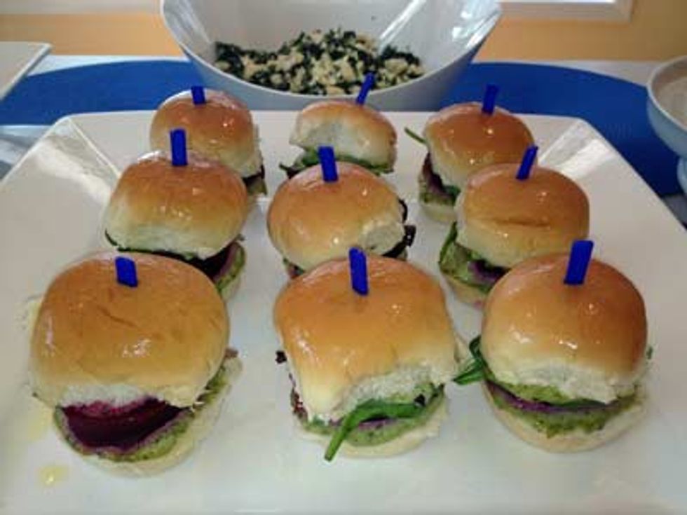 Beet Sliders