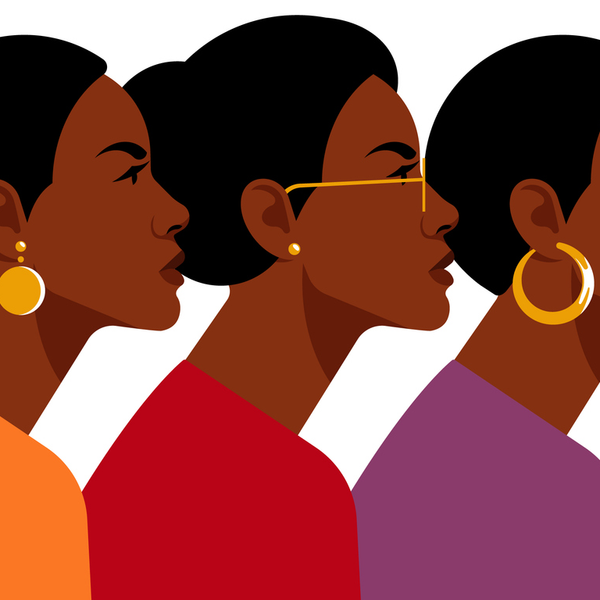 Black women, Group of people, beautiful women, different hairstyle, clothes