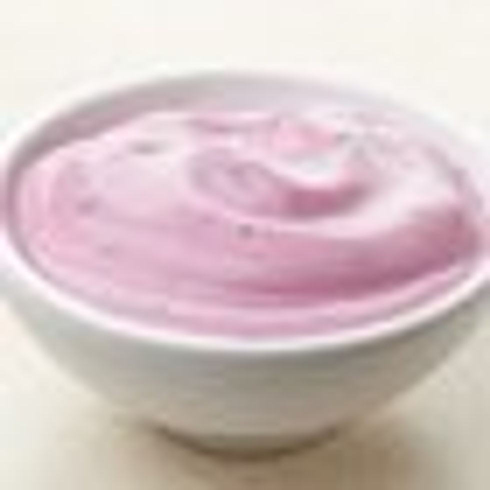 Blueberry and Spinach (Purple Puree)