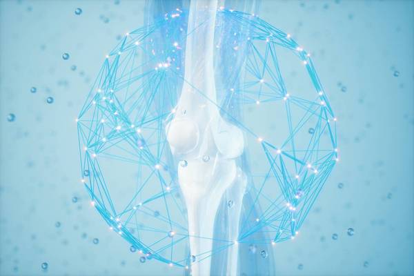 bone with osteoporosis