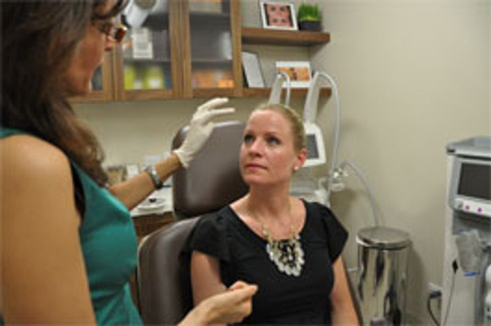 botox cosmetic procedure - katarina and dr day