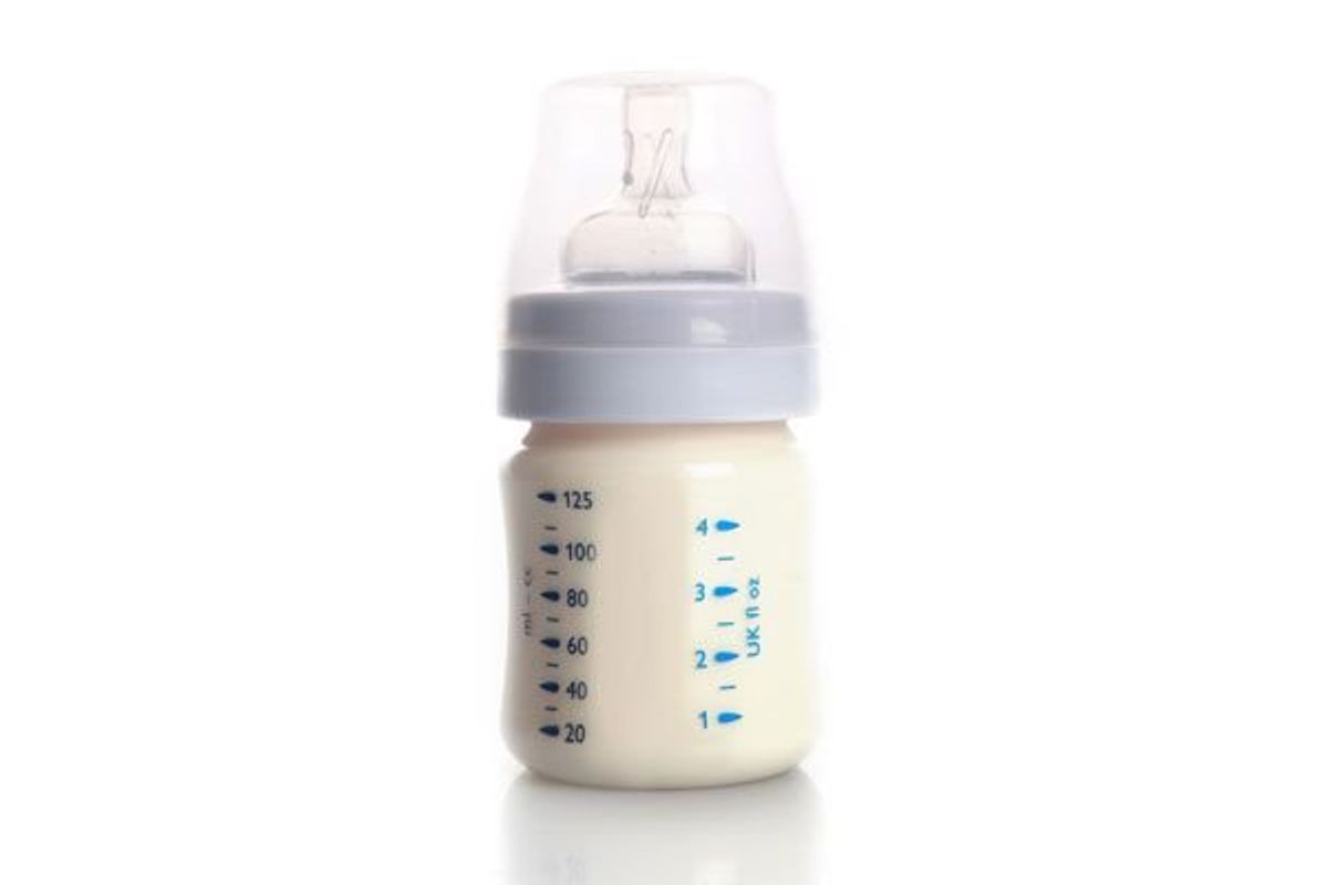 bottle of breast milk