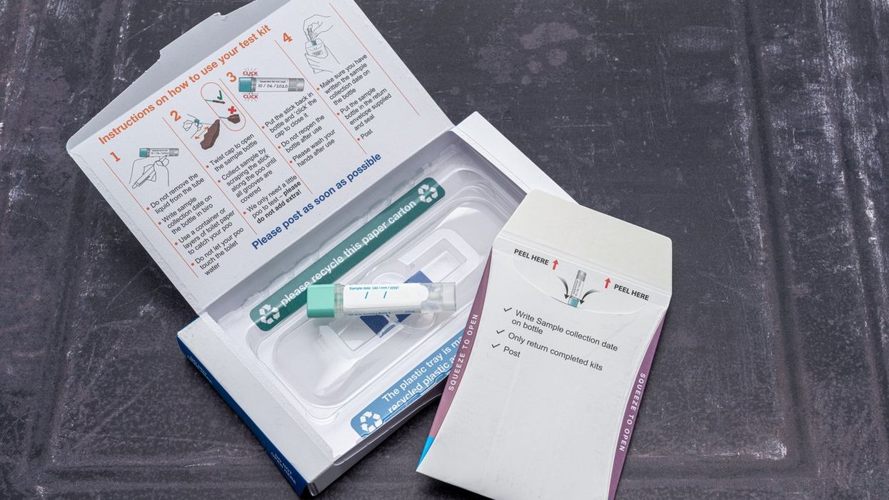Bowel cancer home test kits
