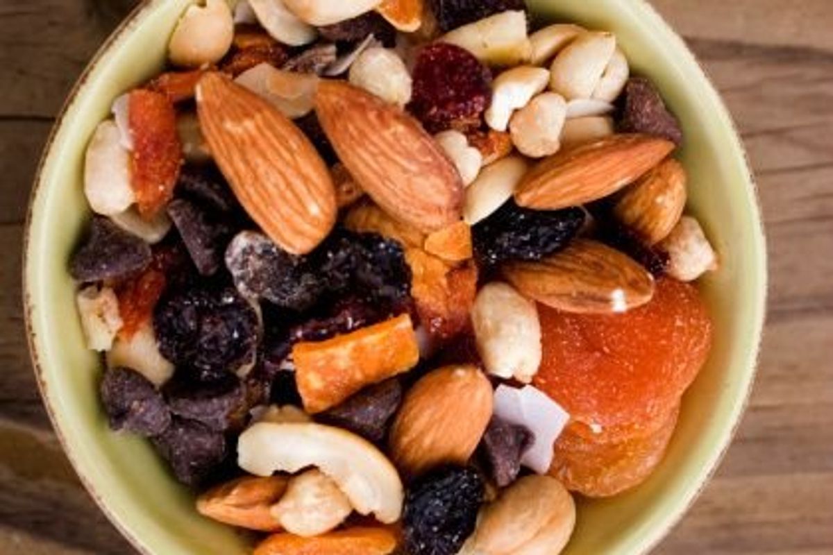 bowl of trail mix