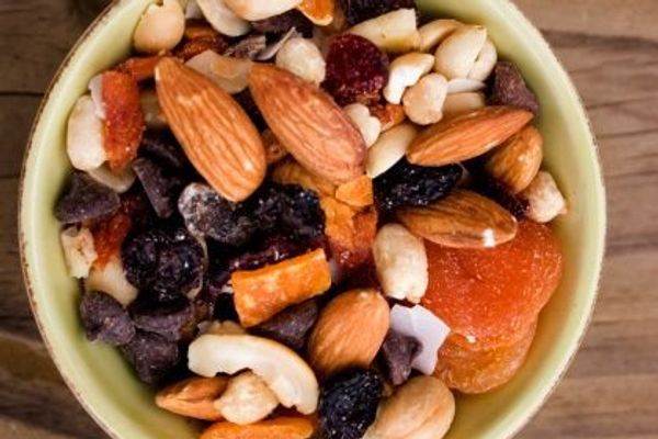bowl of trail mix