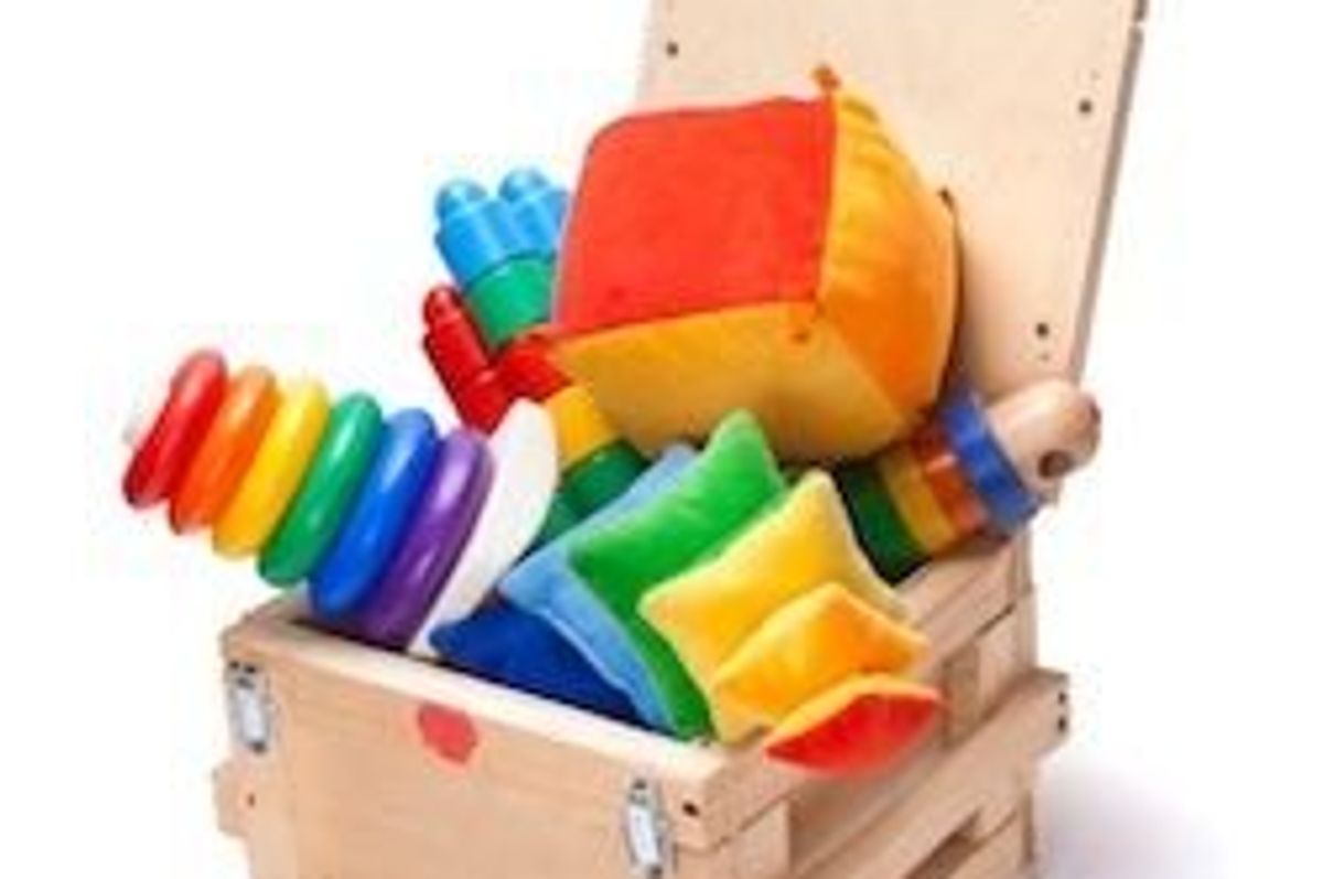 box of toys