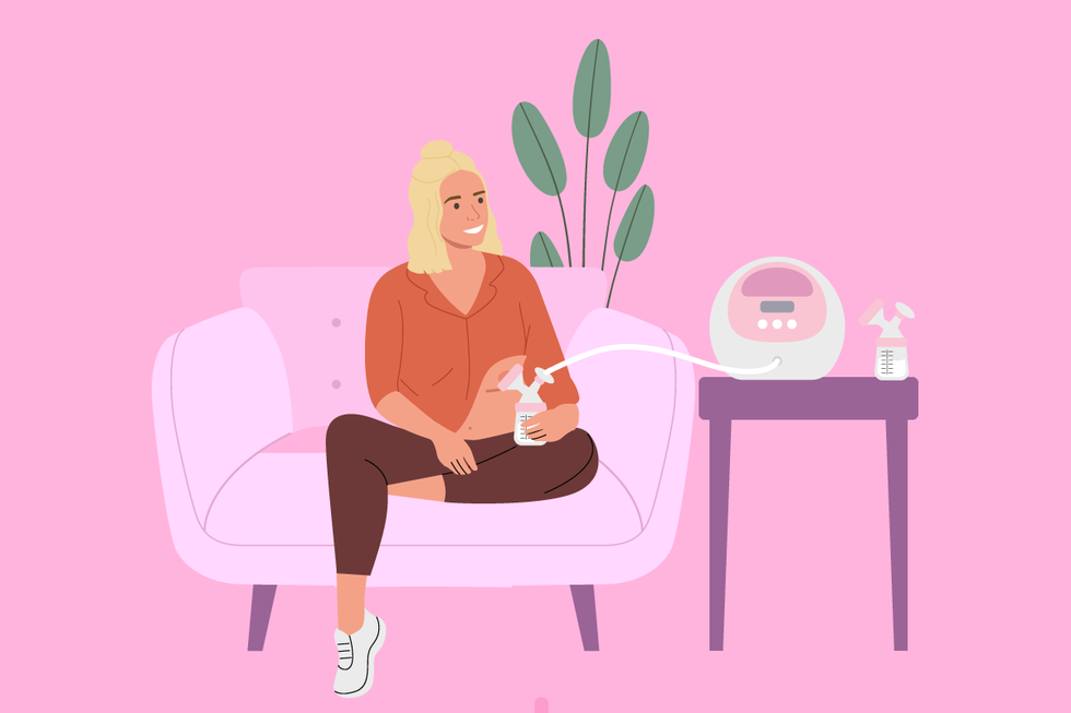 Breastfeeding after surgery without additional treatment