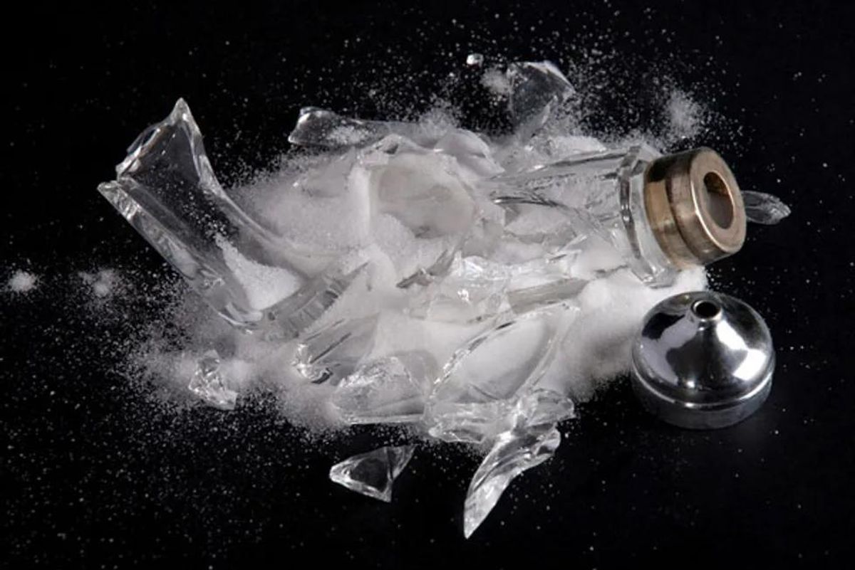 broken salt shaker