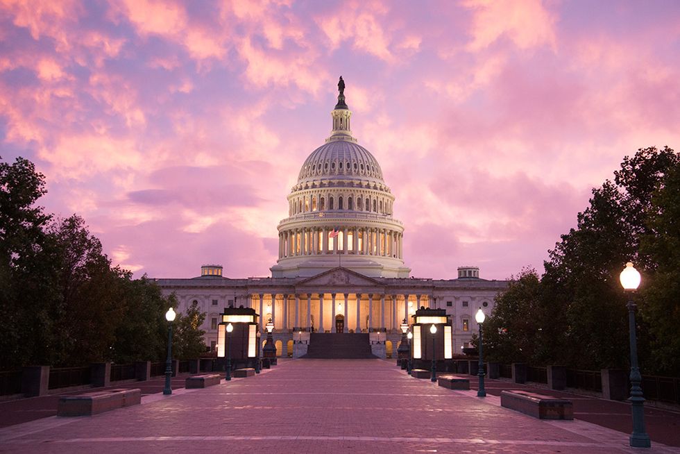 Capitol Building Sunset