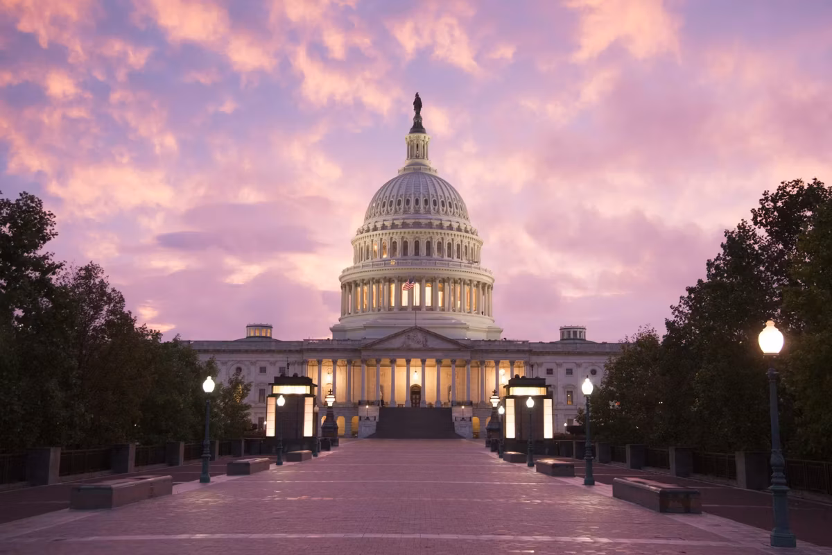 Capitol Building Sunset
