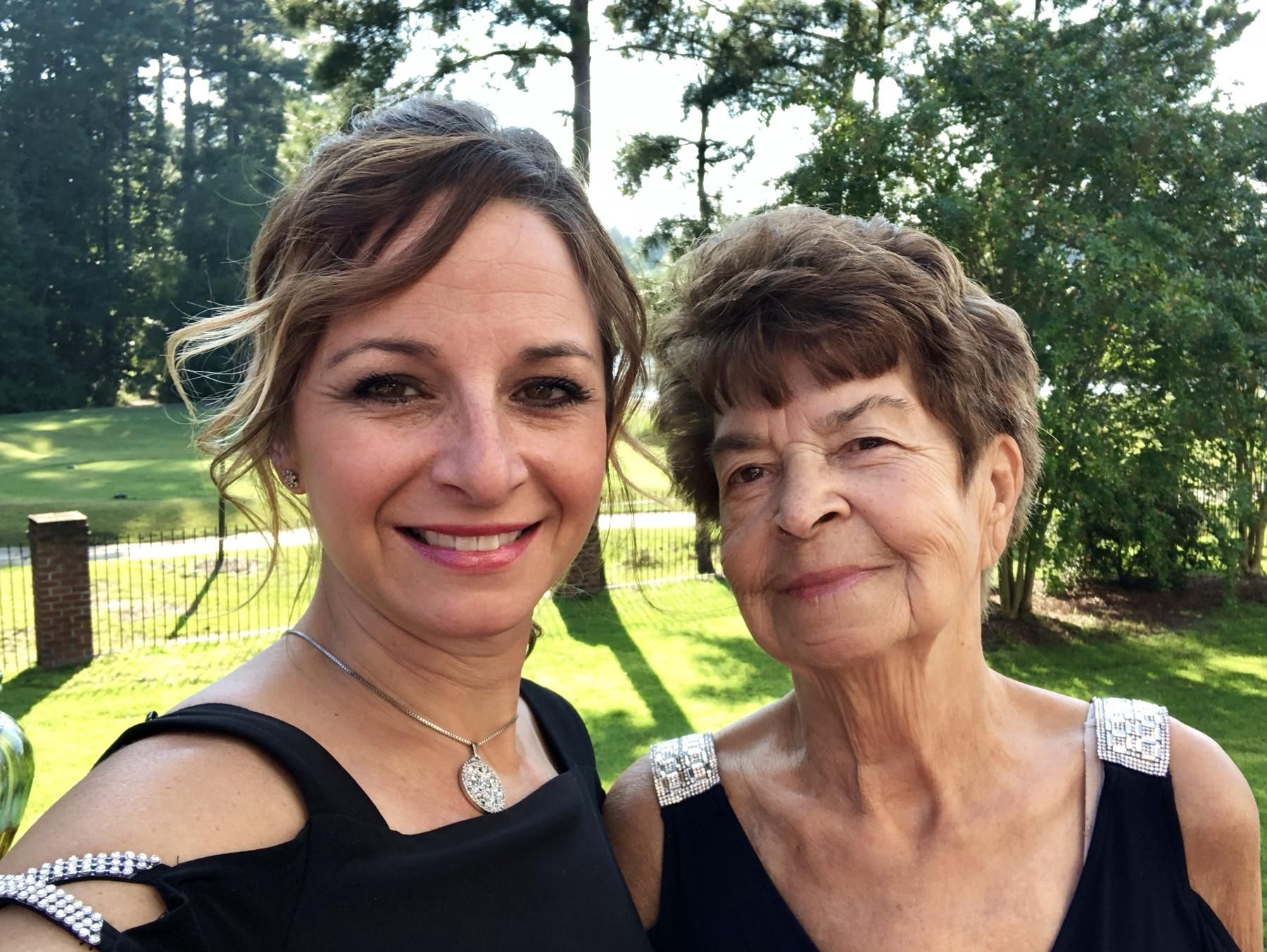 Carver-Schemper and her grandmother, Alice Pittard, 2020