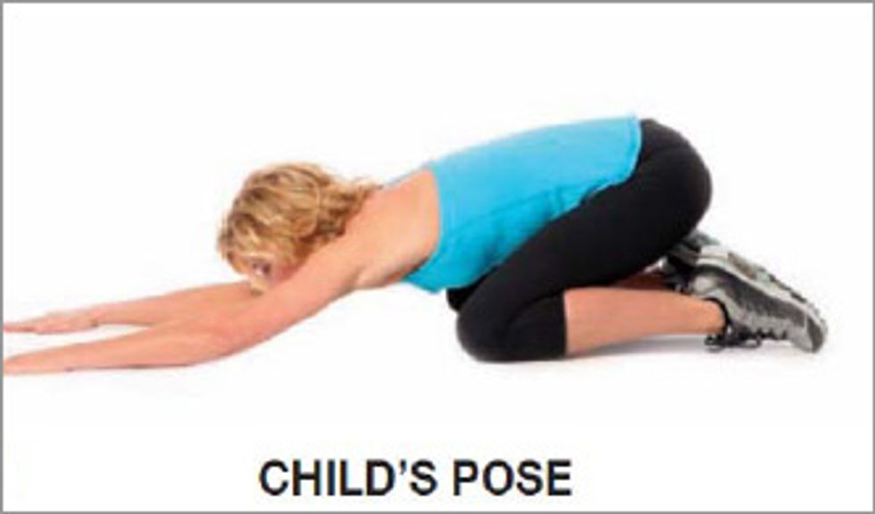 child's pose