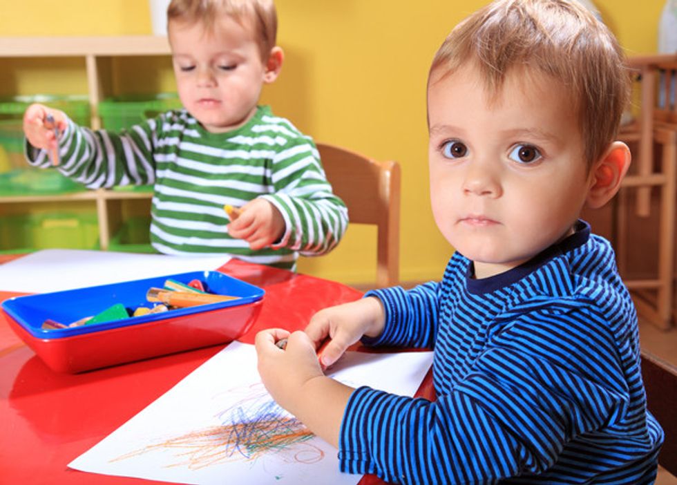 Day Care Babies Catch Stomach Bugs Earlier, But Get Fewer Later