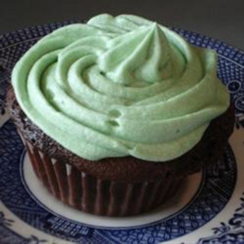 Chocolate Cake with Semi-Sweet Chocolate Icing