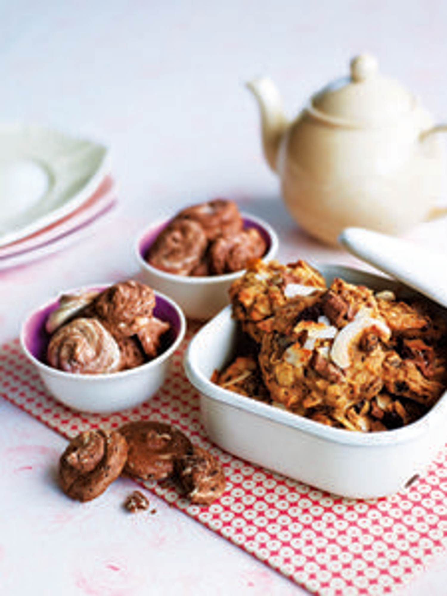 Chocolate Coconut Oatmeal Cookies