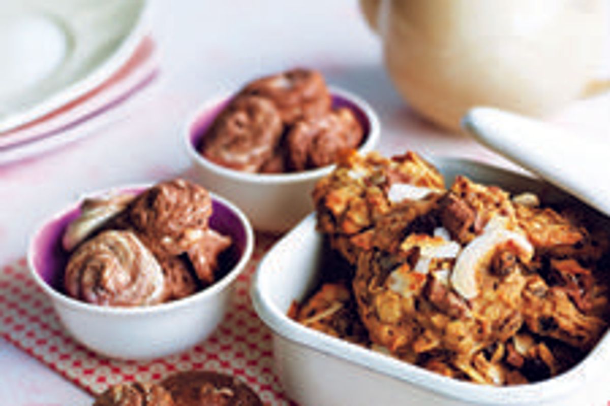 Chocolate Coconut Oatmeal Cookies