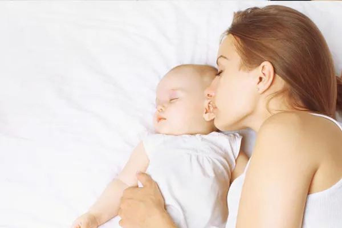 Co-Sleeping with Baby