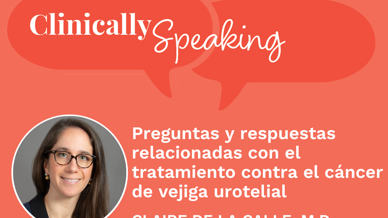 Conversación clínica: Preguntas y respuestas relacionadas con el tratamiento contra el cáncer de vejiga urotelial