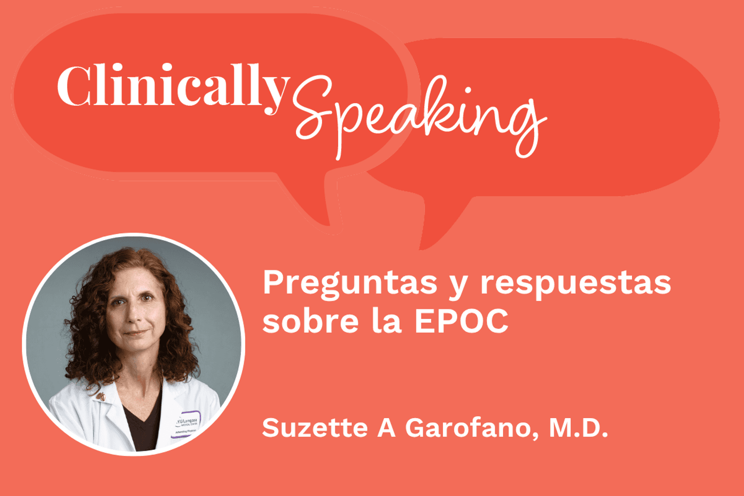 Conversación clínica: Preguntas y respuestas sobre la EPOC