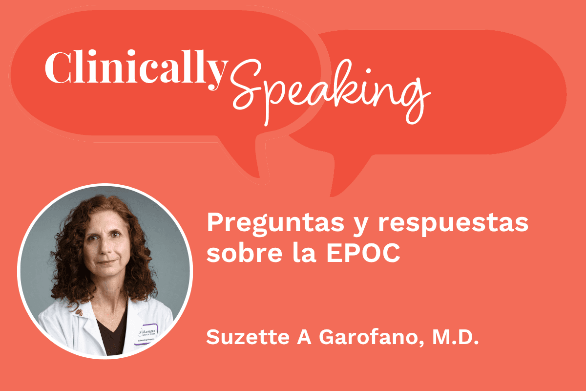 Conversación clínica: Preguntas y respuestas sobre la EPOC