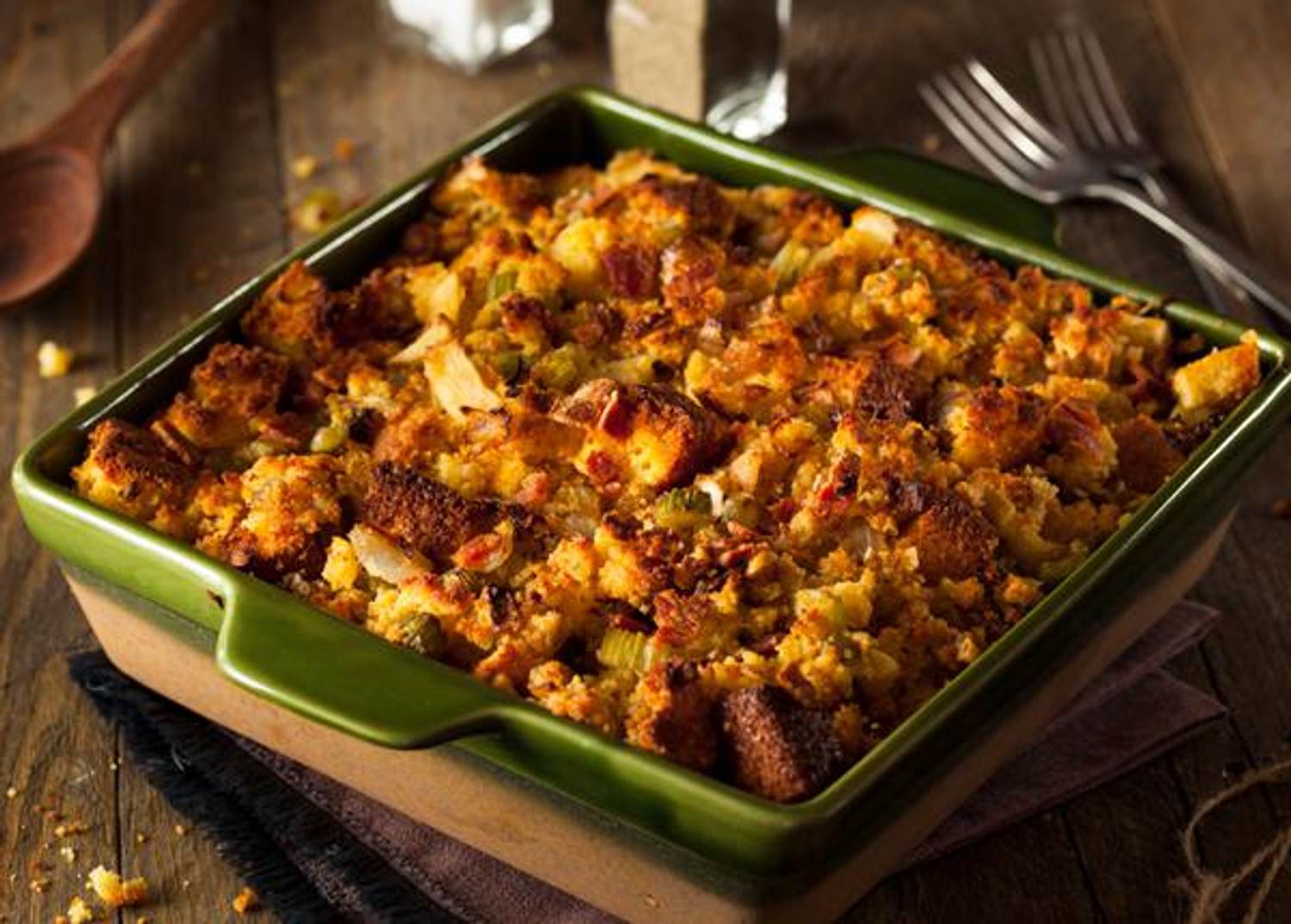 Cornbread-Broccoli Stuffing