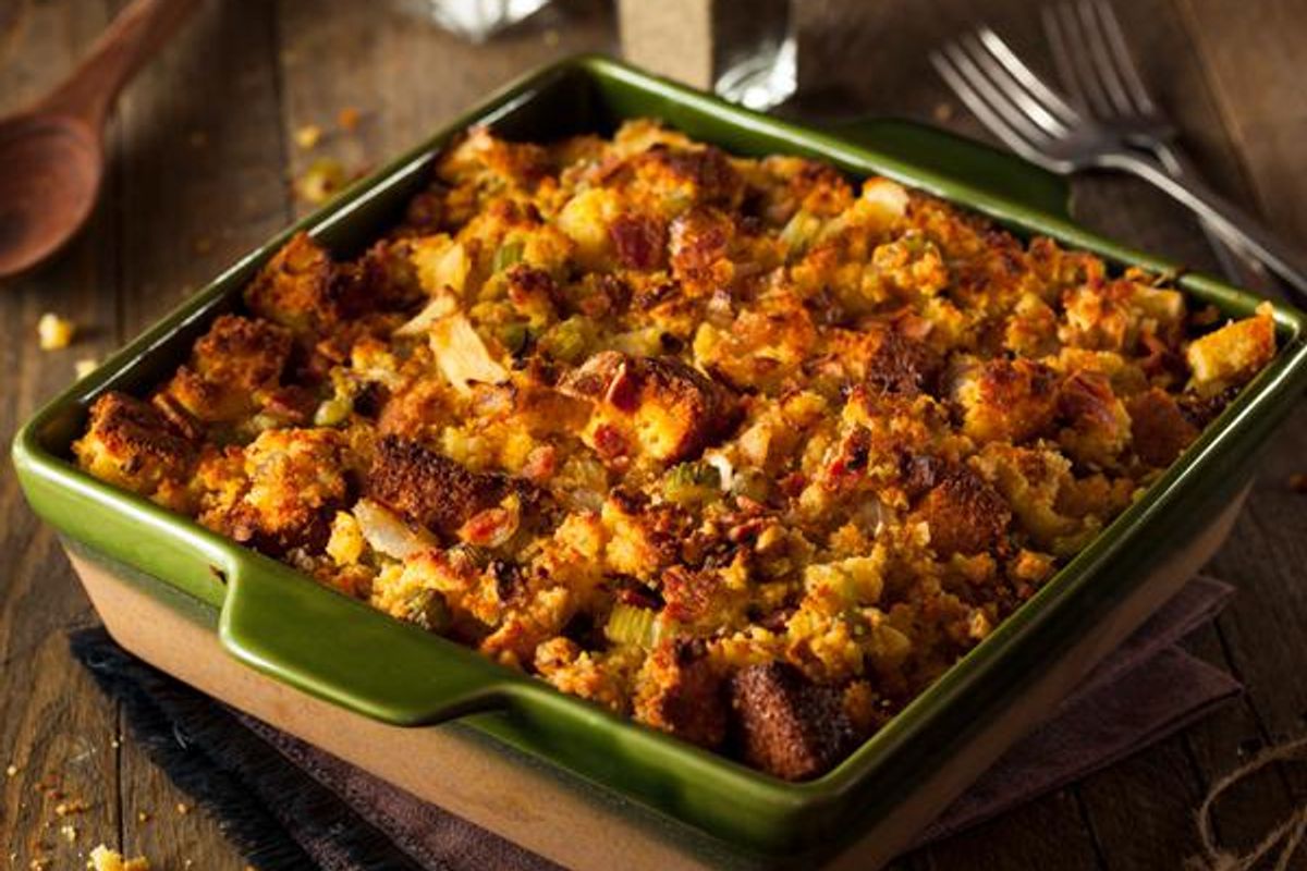 Cornbread-Broccoli Stuffing