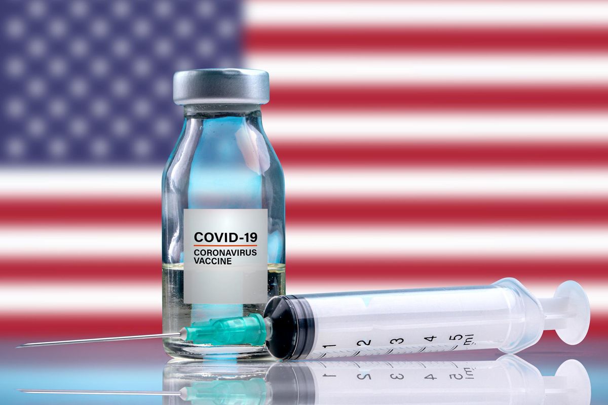Coronavirus vaccine vial