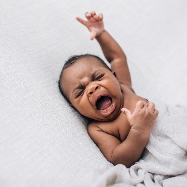 Crying and upset baby